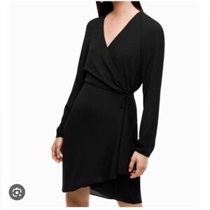 Aritzia babaton degrazia dress black